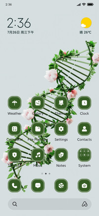 Flower DNA