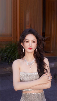 赵丽颖闪钻美到窒息