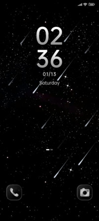 Star trails