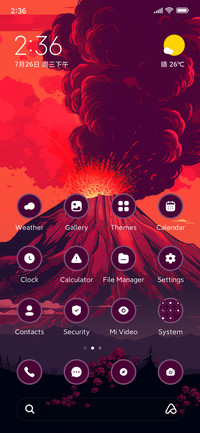 Minimal Volcano