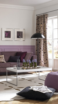 Purple warm home