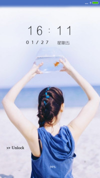 海边