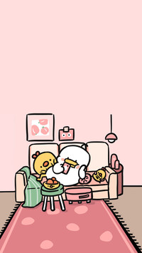 Laying duck