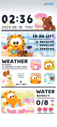 加菲猫家族糖果日报