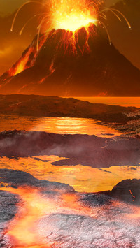 Volcanoes and water