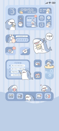 软萌可爱的鲨鲨