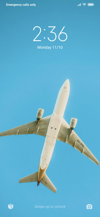Plane In Sky