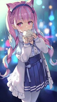 少女的秀发