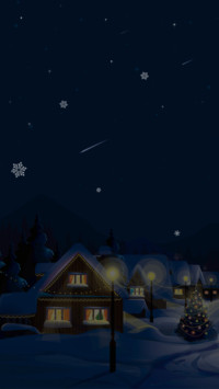 圣诞雪夜