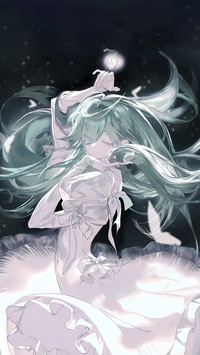 光与影里的少女剪影