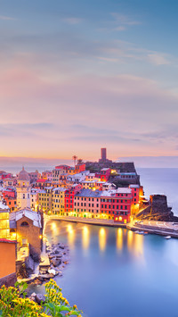 Vernazza, La Spezia, Liguria, Italy in the Cinque Terre