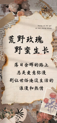 荒野玫瑰野蛮生长