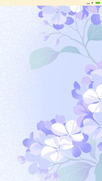 紫色花开