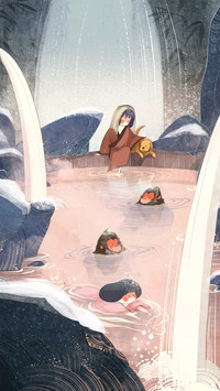 Hot springs cannot be soaked casually