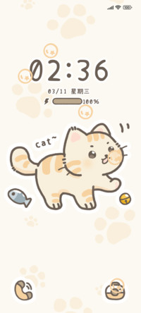 摸一嗷喵