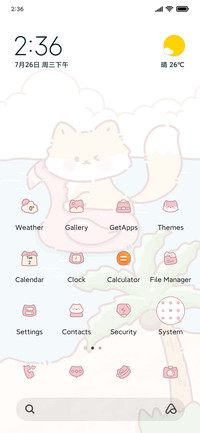Cute Fox Beach
