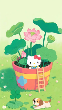 凯蒂猫最喜欢的花