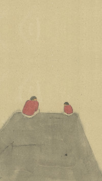 崔彤作品《父与子午后》-一真EZEN