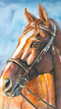 Healing oil painting