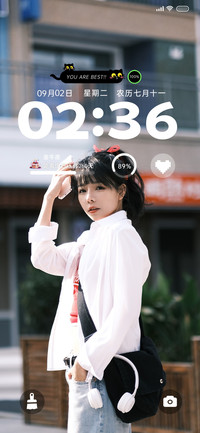 明媚少女