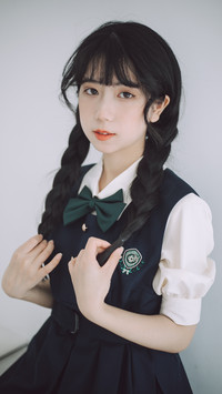 清新少女-锐景创意