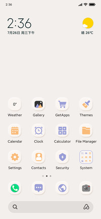 Simple color