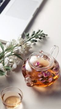 暖冬花茶