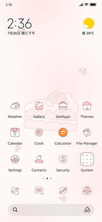 Screenful cake