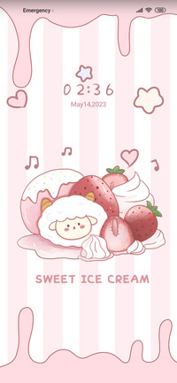 Strawberry sheep