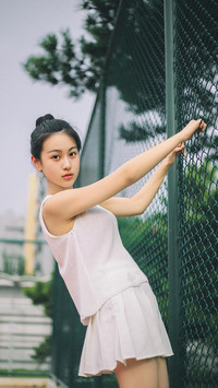 活力校园少女