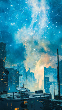A world of science fiction