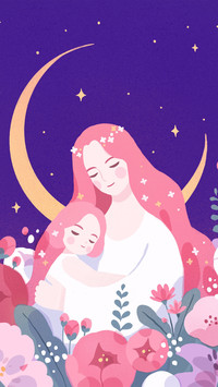 It is the mother who brings good fortune