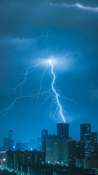 Thunderstorm weather