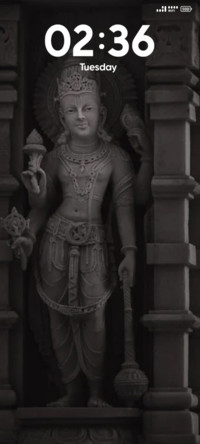 Temple statue