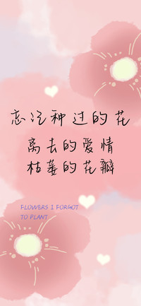 忘记种过的花