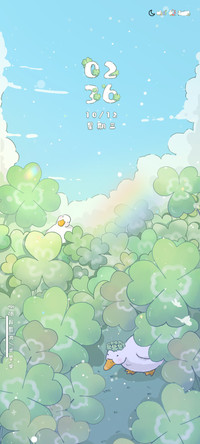 鸭鸭幸运草