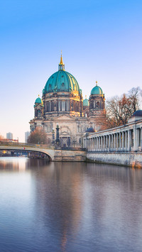 Dome by the river in Berlin