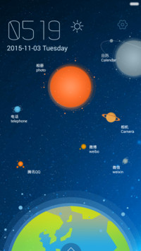 Earth for MI【动态时光锁屏】