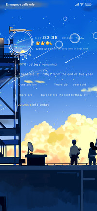 Stars on human