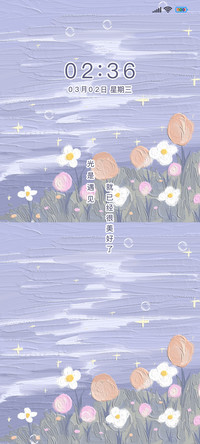 油画郁金香