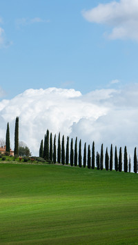 The clouds of tuscany