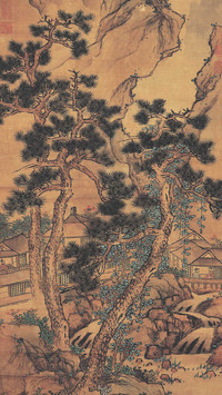明代大师蓝瑛作品
