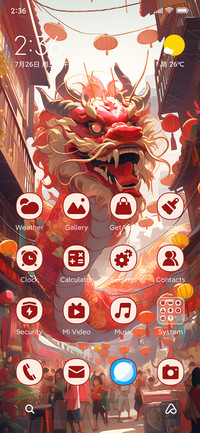 New Year market