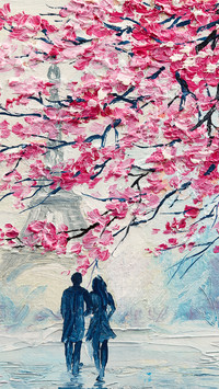 美丽油画-拍信图库
