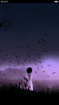 紫夜星空（三锁屏）
