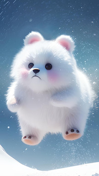 Cute white pet-Desity