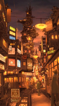  夜幕下的繁华