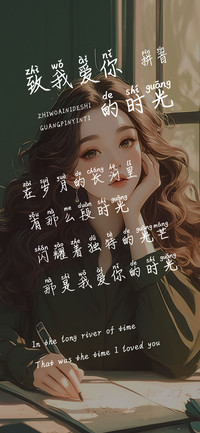致我爱你的时光拼音