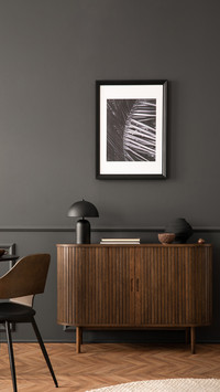 Aesthetic composition of living room