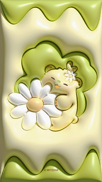 小雏菊萌芽熊